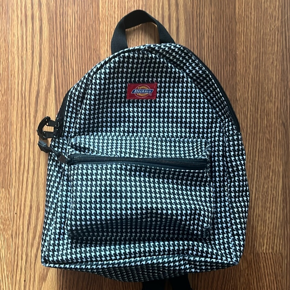 Houndstooth Mini Dickies Bag 🖤🤍